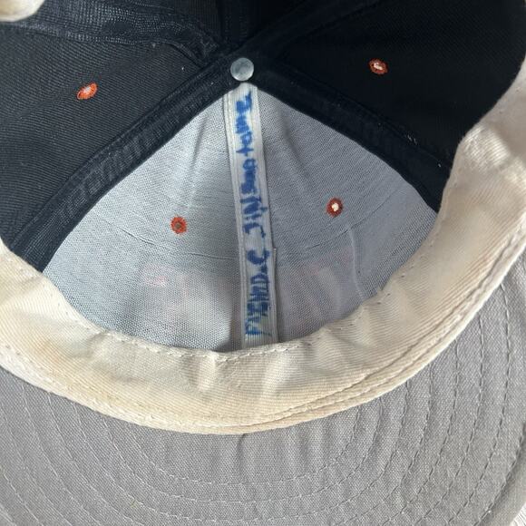 Vintage Clemson Tigers Hat Snapback College Black Orange Wool‎ Cap USA - Picture 5 of 9